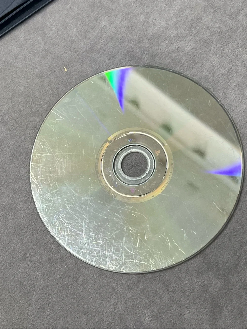 Sony PlayStation 2 God of War Disc with Full Color Artwork